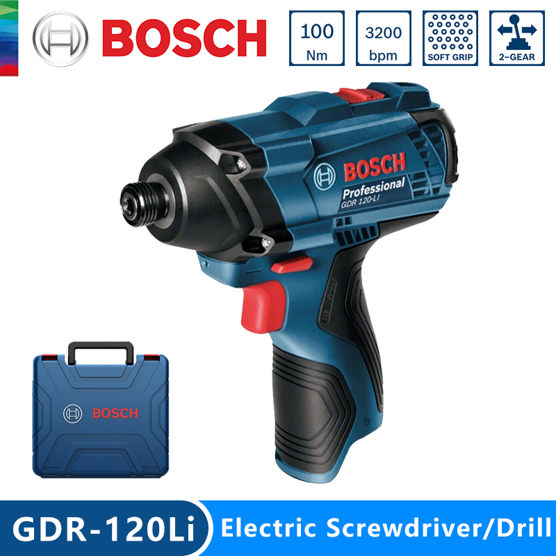 Cordless Drill Driver - Chave de Impacto Sem Fio Recarregável