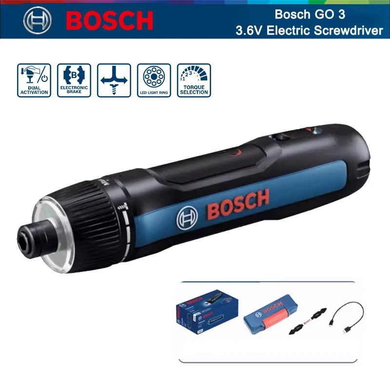 Power Tools And Hand Tools - Chave de Fenda Elétrica BOSCH Go