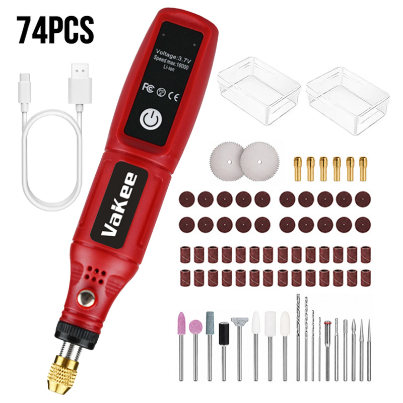 Power Tools And Hand Tools - Ferramenta Rotativa Sem Fio Vakee 15CM,