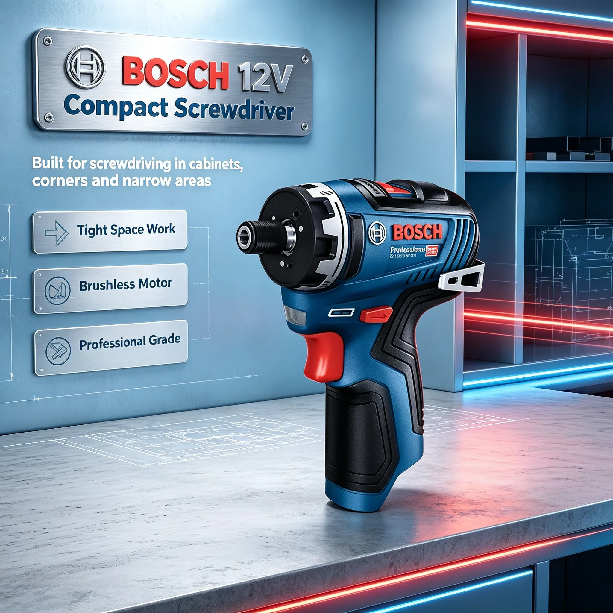 Cordless Drill Driver - Furadeira/Parafusadeira Sem Fio Bosch Professional GSR