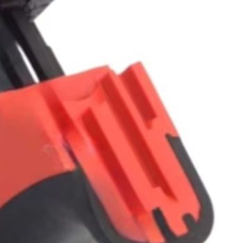 Power Tools Red - Interruptor de Substituição de Plástico Preto