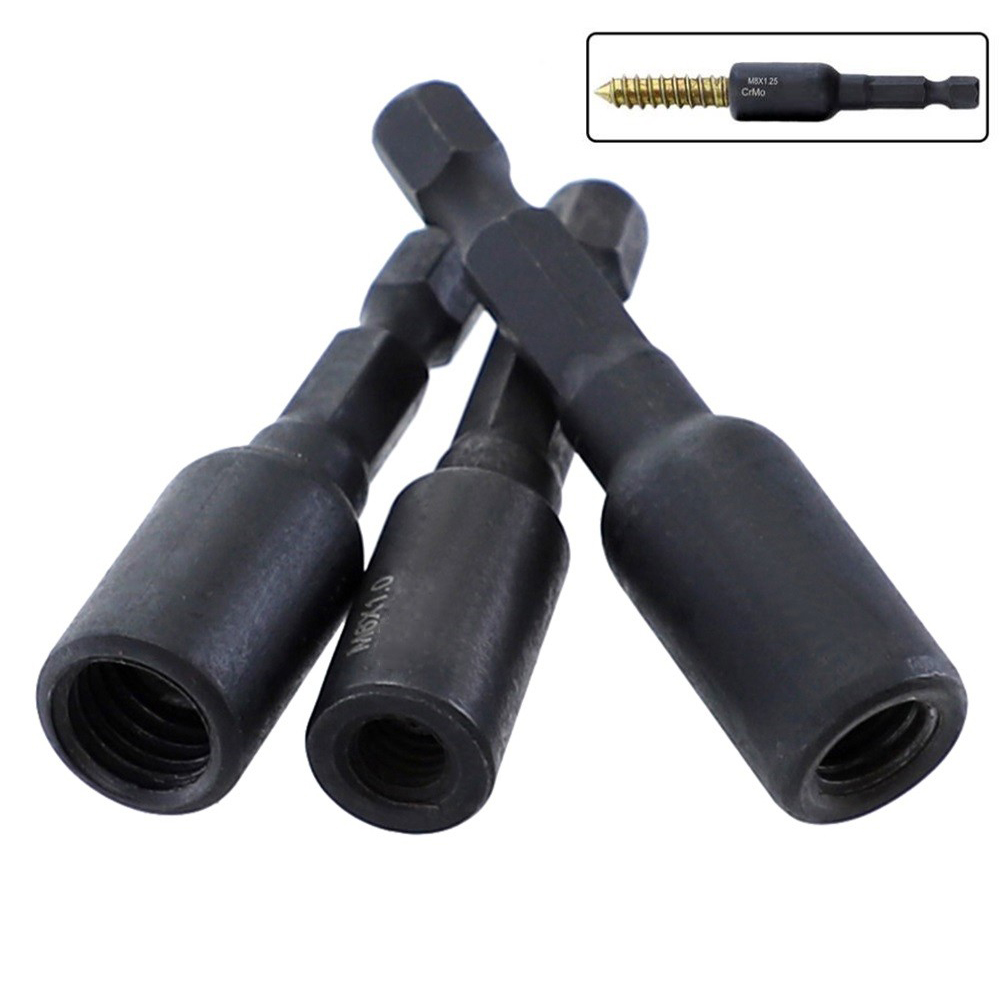 3 pçs adaptador de soquete m6/ - Power Tools Lowes avaliação e preço