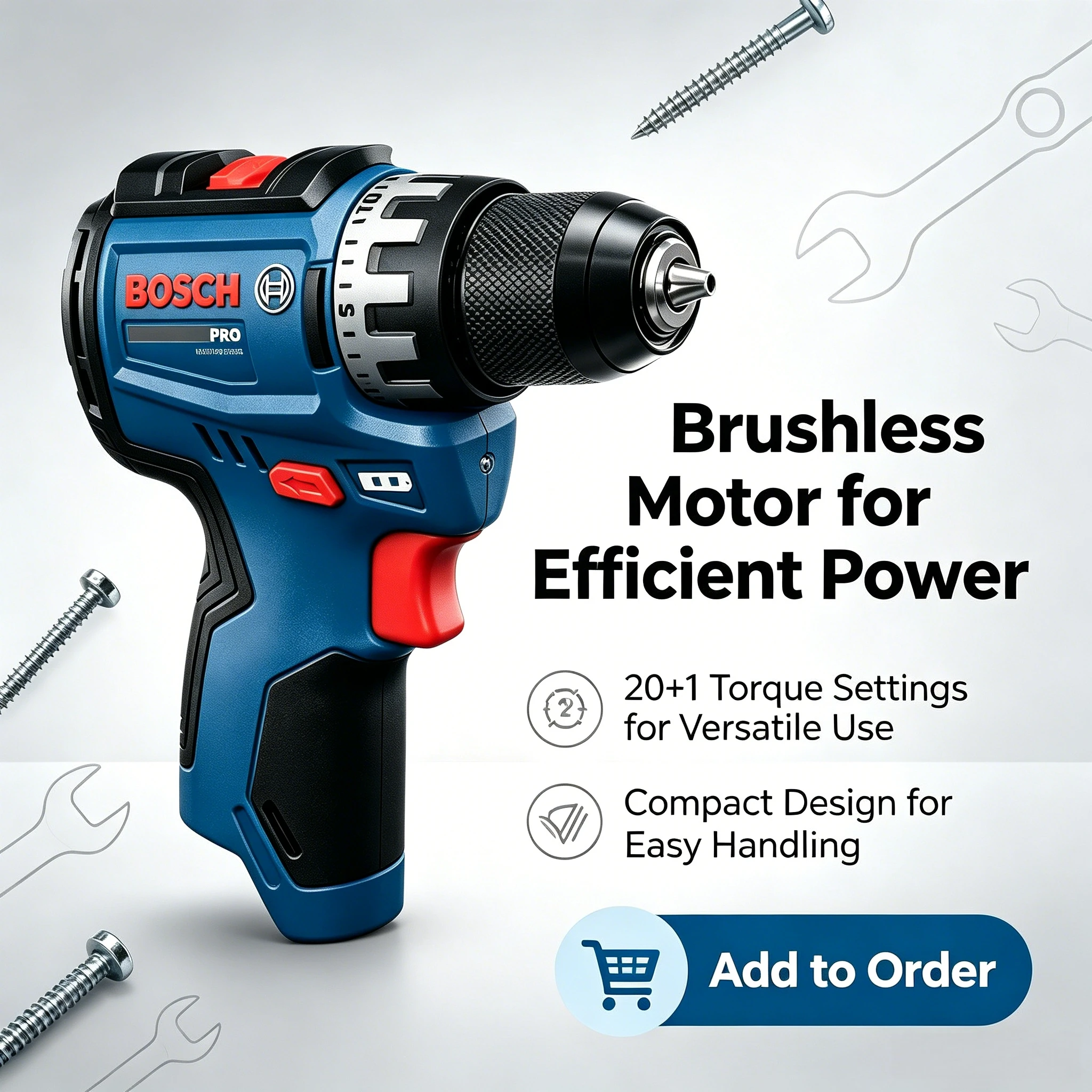 Furadeira Sem Fio Bosch Profes - Power Tools And Hand Tools avaliação e preço