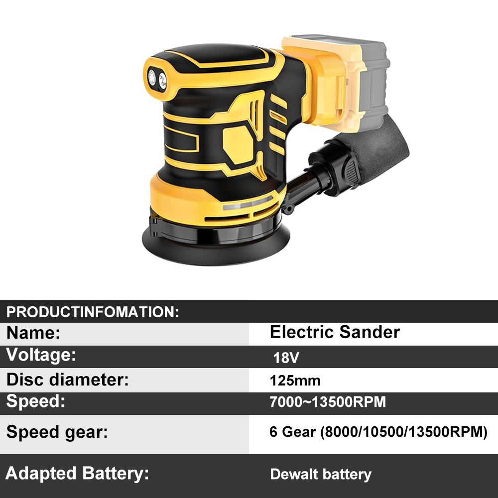 Lixadeira Orbital Elétrica 125 - Power Tools Red avaliação e preço