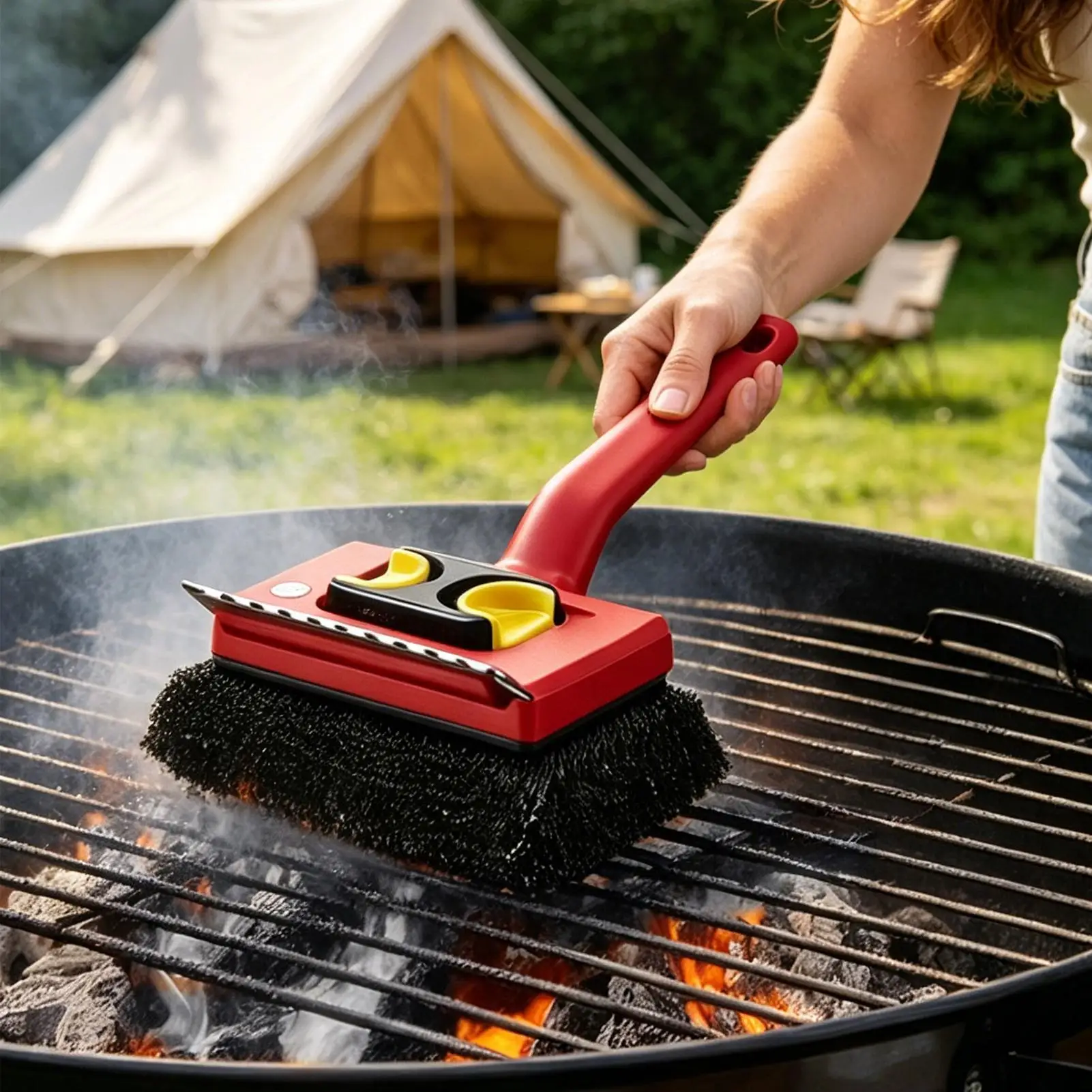 Escova Elétrica para Churrasqu - Power Tools Red avaliação e preço