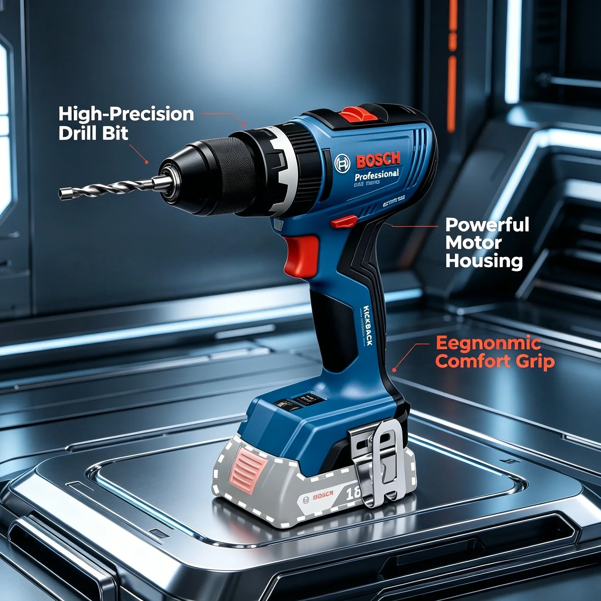 Bosch GSB 18V-65 Professional, - Cordless Drill Driver avaliação e preço