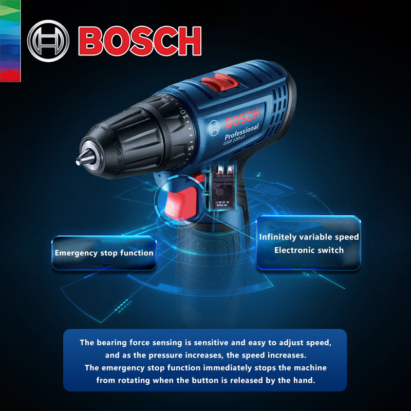Furadeira Elétrica Bosch GSR 1 - Cordless Drill Driver avaliação e preço