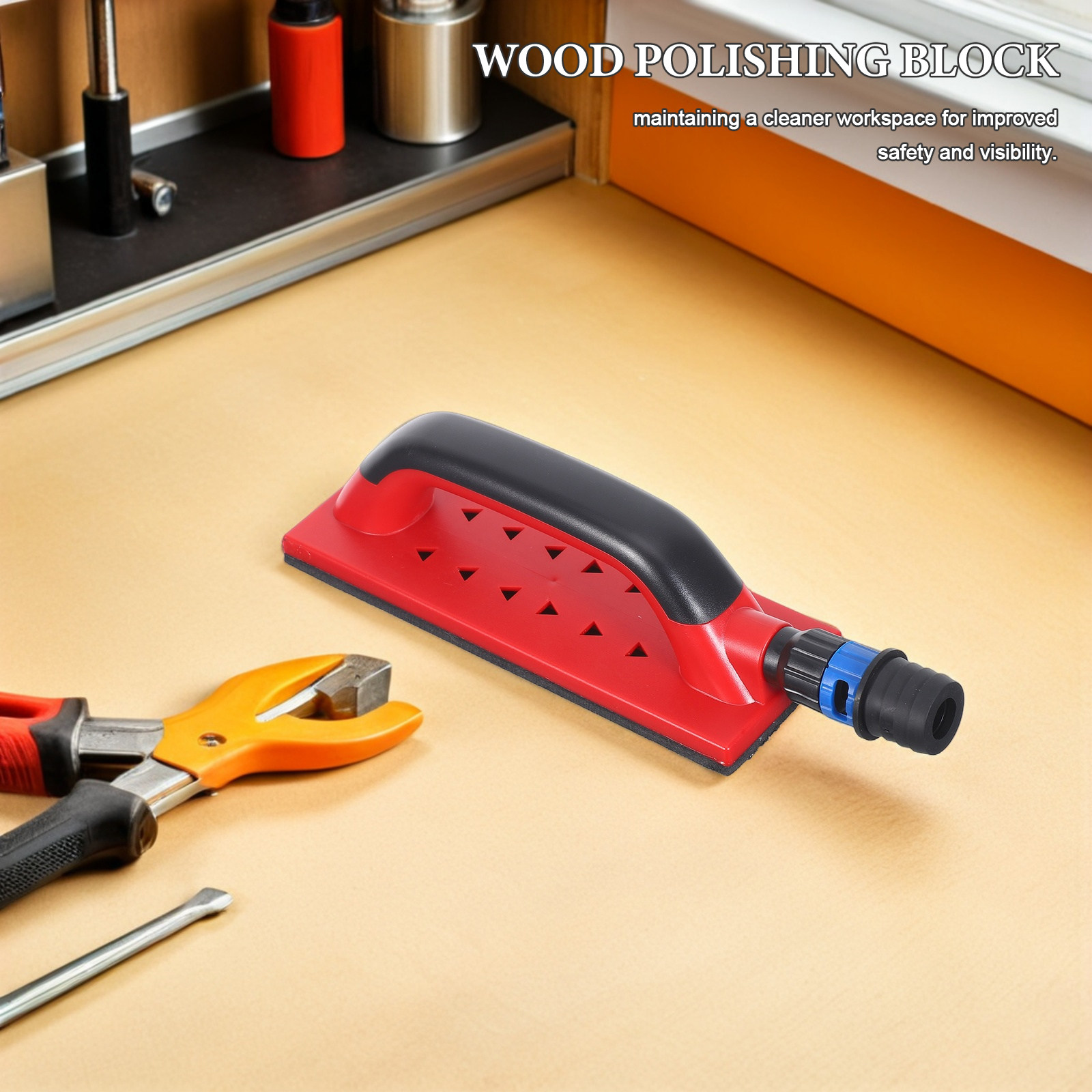 Bloco de Lixa com Design Quadr - Power Tools And Hand Tools avaliação e preço
