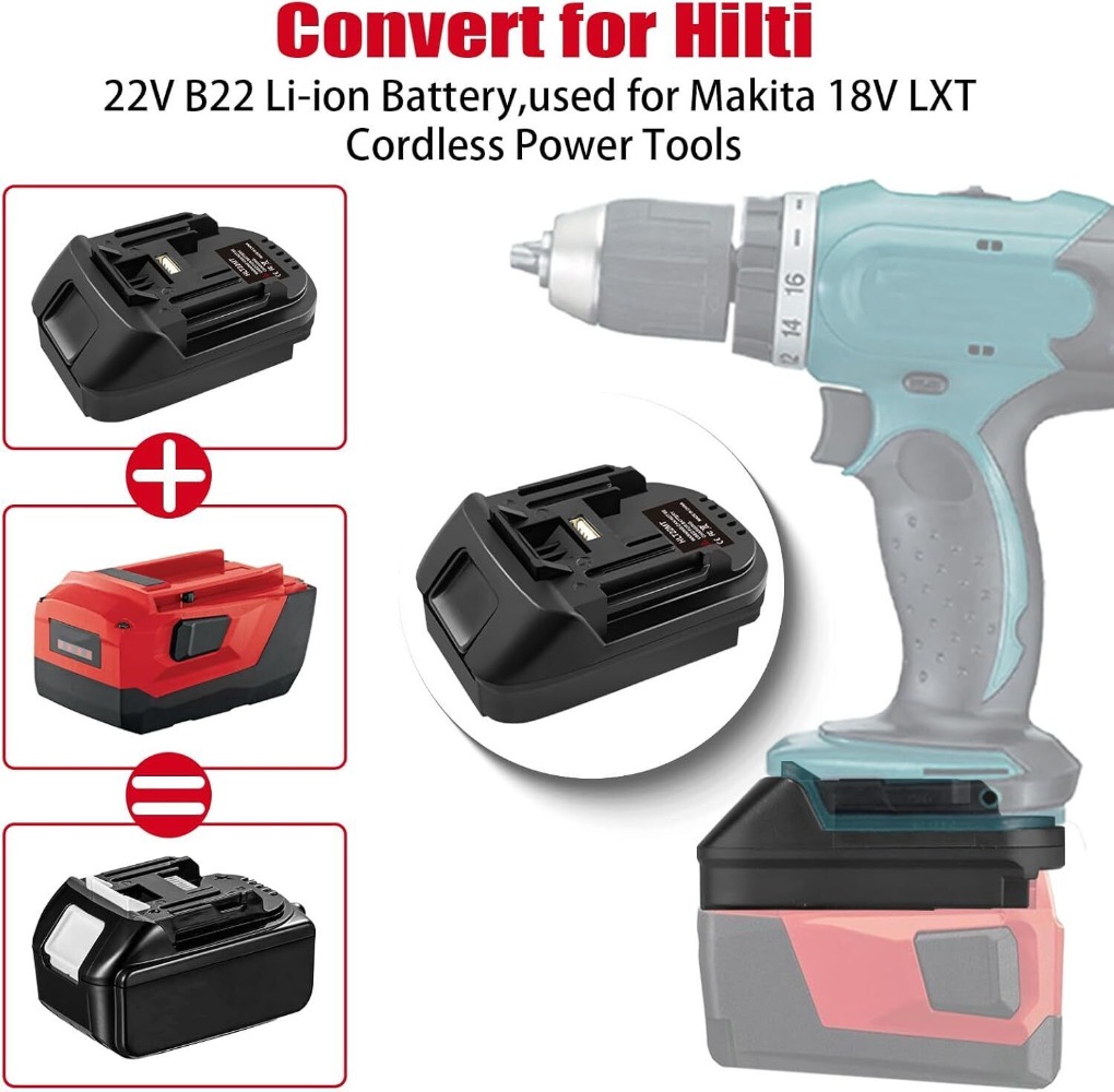 Adaptador de bateria para hilt - Power Tools Hilti avaliação e preço
