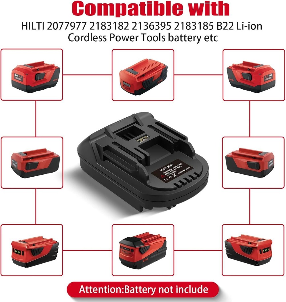 Adaptador de bateria para hilt - Power Tools Hilti avaliação e preço